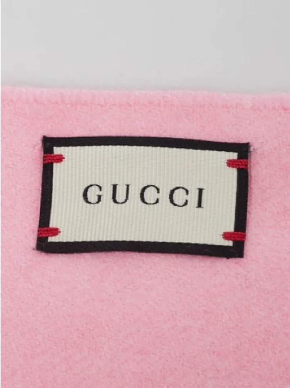 Gucci Pink Silk Cashmere Scarf